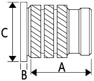 Pressfit - Headed - M6