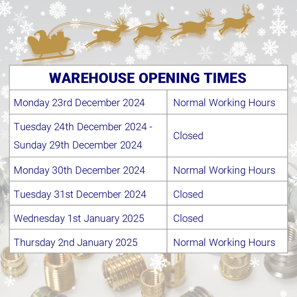 CHRISTMAS OPENING HOURS